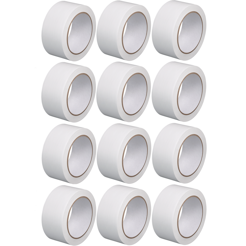 Ruban de plâtrage PVC lisse, blanc