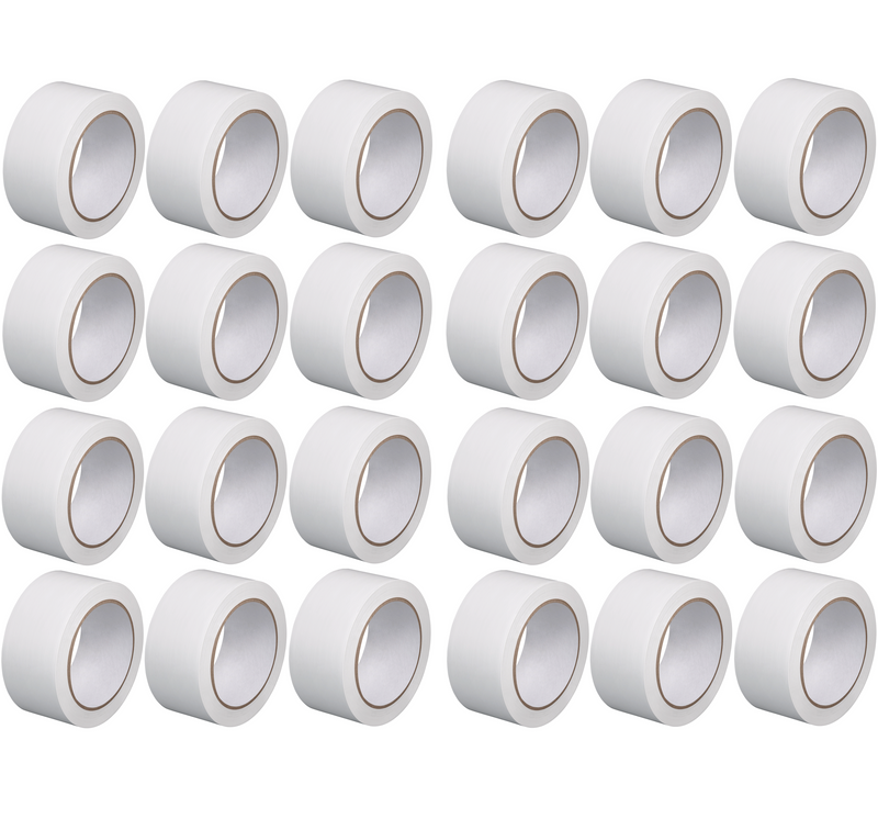 Ruban de plâtrage PVC lisse, blanc