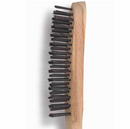 Brosse métallique en acier ⎥ 3 rangées / 5 rangées