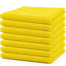Chiffons en microfibre fins XL Jaune, 120 g/m²–150 g/m² (à partir de lot de 10)