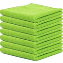 Chiffons en microfibre fins XL vert, 120 g/m²–150 g/m² (à partir de lot de 10)