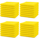 Chiffons en microfibre fins XL Jaune, 120 g/m²–150 g/m² (à partir de lot de 10)