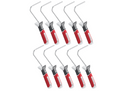 Monture Pro poignée bi-matière 3K_27cm_10 pcs
