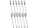 Perche téléscopique pour rouleau de peinture_12 pcs