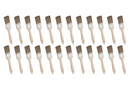 Pinceau plat MonTex brun_40 mm_12 pcs