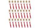 Pinceau plat Natural60_épaisseur 6_30 mm_24 pcs