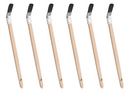 Pinceau plat Synthex noir_15 mm_6 pcs