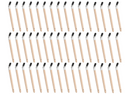 Pinceau plat Synthex noir_20 mm_48 pcs