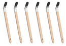 Pinceau plat Synthex noir_20 mm_6 pcs