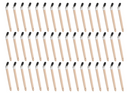 Pinceau plat Synthex noir_25 mm_48 pcs