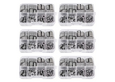 Rondelles_Acier inoxydable_6 pcs