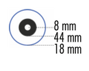 Rouleau grand format "VESTAN"_ les dimensions du rouleau