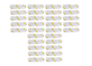Rouleau radiateur "FIL JAUNE"_30 pcs