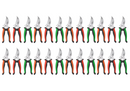 Sécateur de jardin (Eco)⎥lot de 3_8 pcs