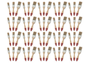 Set de pinceaux à poils synthétiques_20 pcs