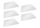 Spatule à tapisser plastique_5 pcs