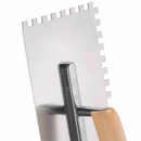 Truelle de plâtrier dentelée