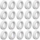 Ruban de plâtrage PVC lisse, blanc