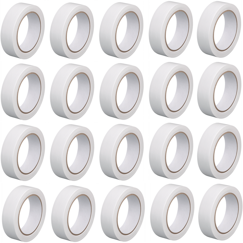 Ruban de plâtrage PVC lisse, blanc