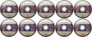Disques à Tronçonner Ø 115 mm Enregistrement 22,2 mm Epaisseur 1.2 mm - (lot de 10)