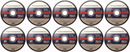 Disques à Tronçonner Ø 125 mm Enregistrement 22,2 mm Epaisseur 1.2 mm - (lot de 10)