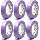 Ruban de masquage pour papier peint à faible adhérence 25mm x 50m, 6 pièces