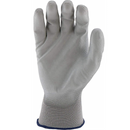 Gants polyuréthane, Couleur grise, 12 paires
