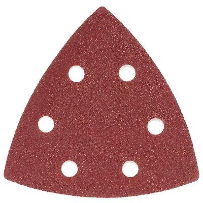 Triangles de ponçage pour ponceuse Delta ⎥ Feuilles Abrasives ⎥ 93 x 93 x 93 mm ⎥Lot de 60
