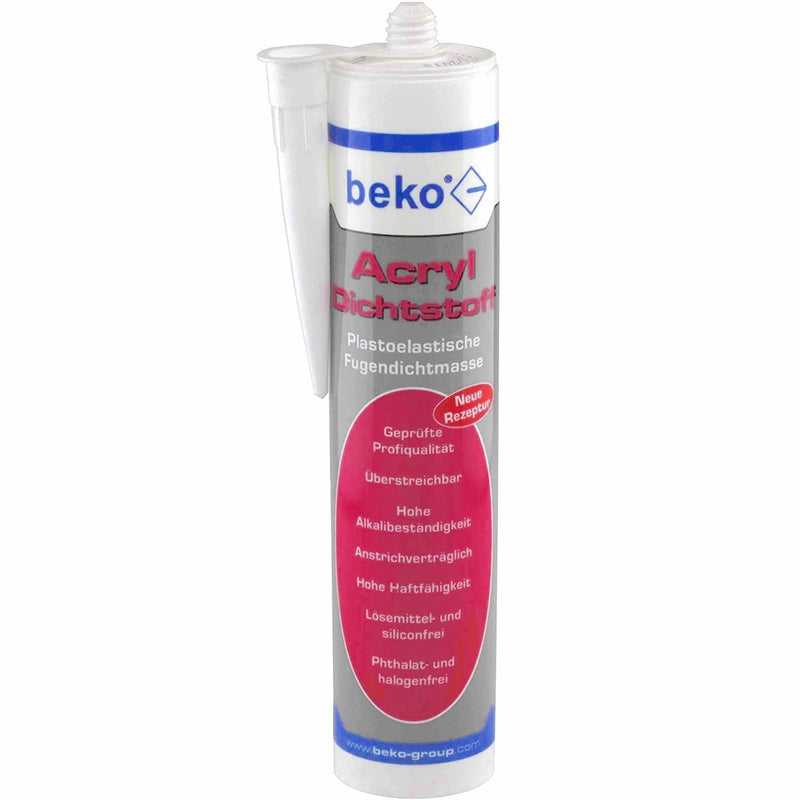 OFFRE RÉSERVÉE AUX PROFESSIONNELS - beko® Masse d'étanchéité acrylique