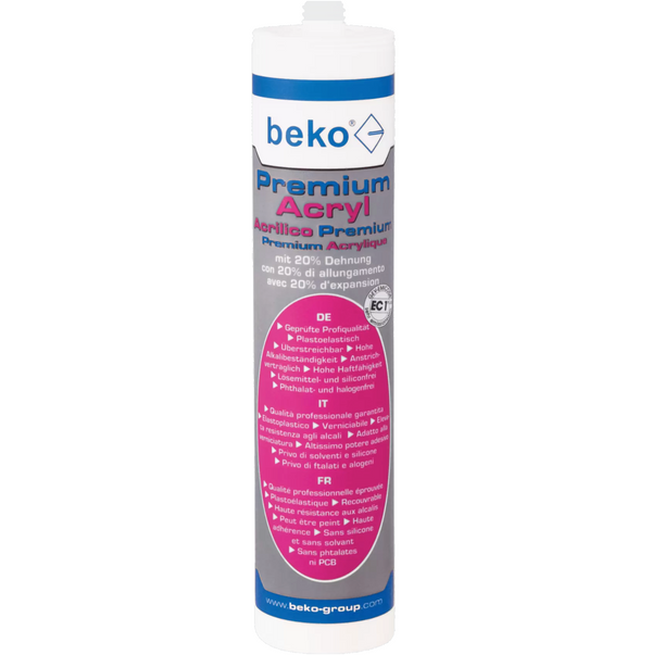 beko® Premium Acrylique avec 20% d'expansion