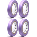 Ruban de masquage pour papier peint à faible adhérence 19mm x 50m, 4 pièces