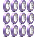 Ruban de masquage pour papier peint à faible adhérence 25mm x 50m, 6 pièces