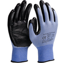 Gants de travail en nitrile AQUA ⎥ à picots fins