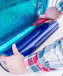 Film de protection pour vitrage (bleu)