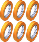 Ruban adhésif de masquage de précision 12mm, 6 pièces