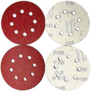 Disque abrasif 8 trous Ø 125mm⎥avec scratch