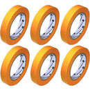 Ruban adhésif de masquage de précision 25mm, 6 pièces